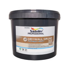 Sadolin Professional Drywall Grund - глибокоматова ґрунтовка на водній основі для стін та стелі, біла, база BW, 10 л
