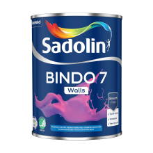Sadolin Bindo 7 - матова емульсійна фарба для стін, безбарвна, база BC, 0.84 л