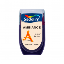 Sadolin Ambiance Color Tester - матова латексна фарба для стін, тестер кольору, Vanilla Cream, 30 мл