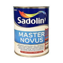 Sadolin Master Novus - глянцева фарба на водній основі для дерева та металу, біла, база BW, 1 л