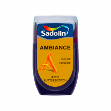 Sadolin Ambiance Color Tester - матова латексна фарба для стін, тестер кольору, Rich Butterscotch, 30 мл