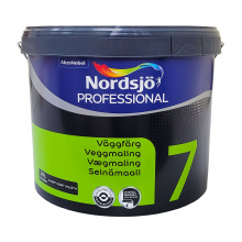 Sadolin Professional 7 Svart - матова латексна фарба для стін та стелі, чорна, 10 л