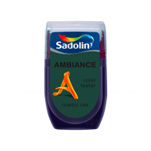 Sadolin Ambiance Color Tester - матова латексна фарба для стін, тестер кольору, Classic Car, 30 мл
