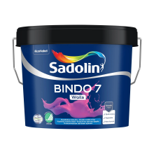 Sadolin Bindo 7 - матова емульсійна фарба для стін, безбарвна, база BC, 2.33 л