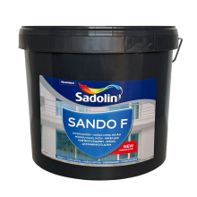 Sadolin Sando F - глибокоматова фарба на водній основі для бетону, біла, база BW, 10 л
