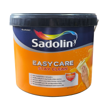 Sadolin EasyCare - матова акрилова фарба для стін та стелі, брудовідштовхувальна, біла, база BW, 10 л