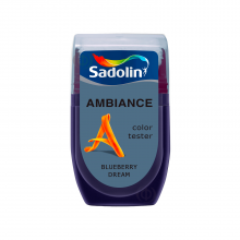 Sadolin Ambiance Color Tester - матова латексна фарба для стін, тестер кольору, Blueberry Dream, 30 мл