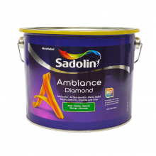 Sadolin Ambiance Diamond - матова акрилова фарба для стін та стелі, безбарвна, база BC, 2.33 л