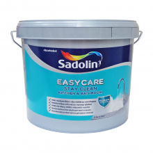 Sadolin EasyCare Kitchen&Bathroom - матова акрилова фарба для стін та стелі, у вологих приміщеннях,  безбарвна, база BC, 2.33 л