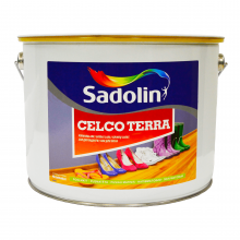 Sadolin Celco Terra - напівматовий алкідний лак для підлоги, безбарвний, 10 л
