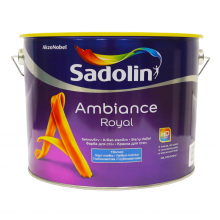Sadolin Ambiance Royal - глибокоматова акрилова фарба для стін та стелі, безбарвна, база BC, 9.3 л