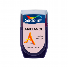 Sadolin Ambiance Color Tester - матова латексна фарба для стін, тестер кольору, Sweet Desire, 30 мл