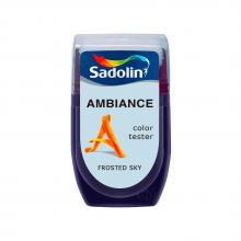 Sadolin Ambiance Color Tester - матова латексна фарба для стін, тестер кольору, Frosted Sky, 30 мл
