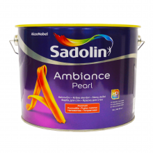 Sadolin Ambiance Pearl - напівматова фарба на водній основі для стін та стелі, безбарвна, база BC, 9.3 л