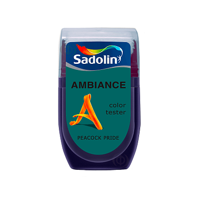 Тестер кольору Sadolin Ambiance Color Tester для стін, Peacock Pride, 30 мл