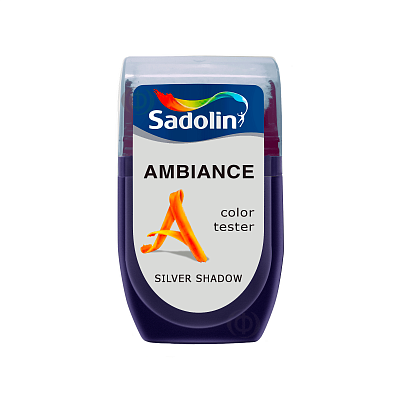 Тестер кольору Sadolin Ambiance Color Tester для стін, Silver Shadow, 30 мл