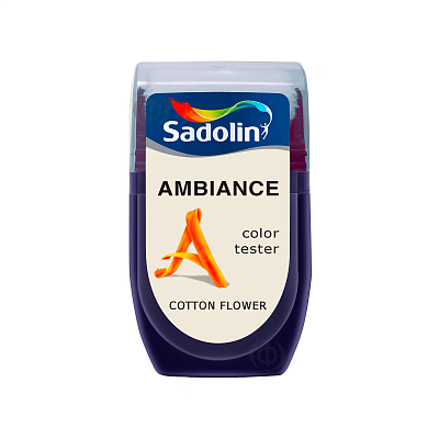 Тестер кольору Sadolin Ambiance Color Tester для стін, Cotton Flower, 30 мл