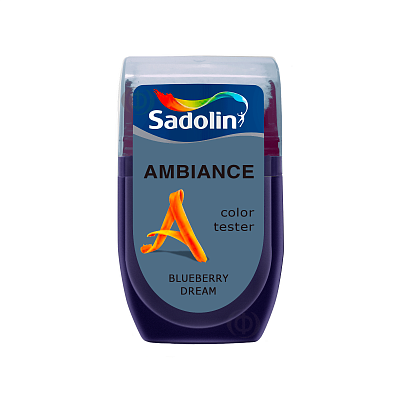 Тестер кольору Sadolin Ambiance Color Tester для стін, Blueberry Dream, 30 мл